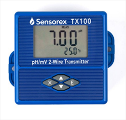 Loop Powered 4-20mA Transmitter TX100 pH/ORP Sensorex